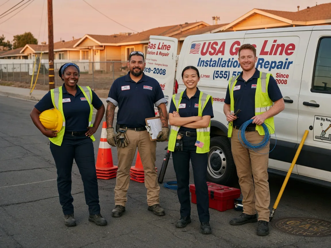 Gas Line Installation company in Agar, SD